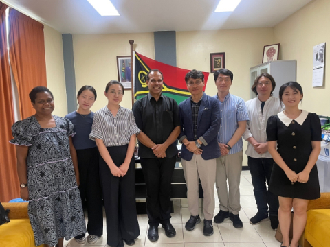 APEC기후센터, 태평양 도서국인 바누아투 방문 협력회의